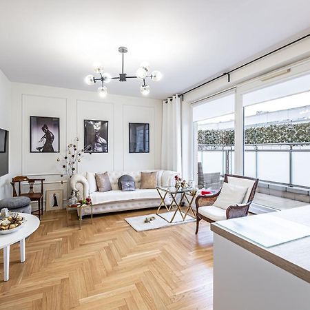Luksusowy Apartament Blisko Centrum, Parking W Garazu Podziemnym Varsó Kültér fotó